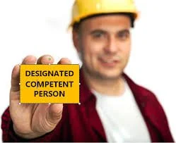 Competent Person Designation form