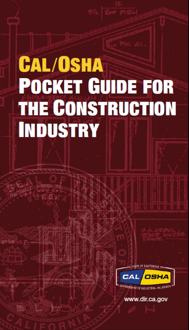 Books: CAL/OSHA Pocket Guide for Construction Industry