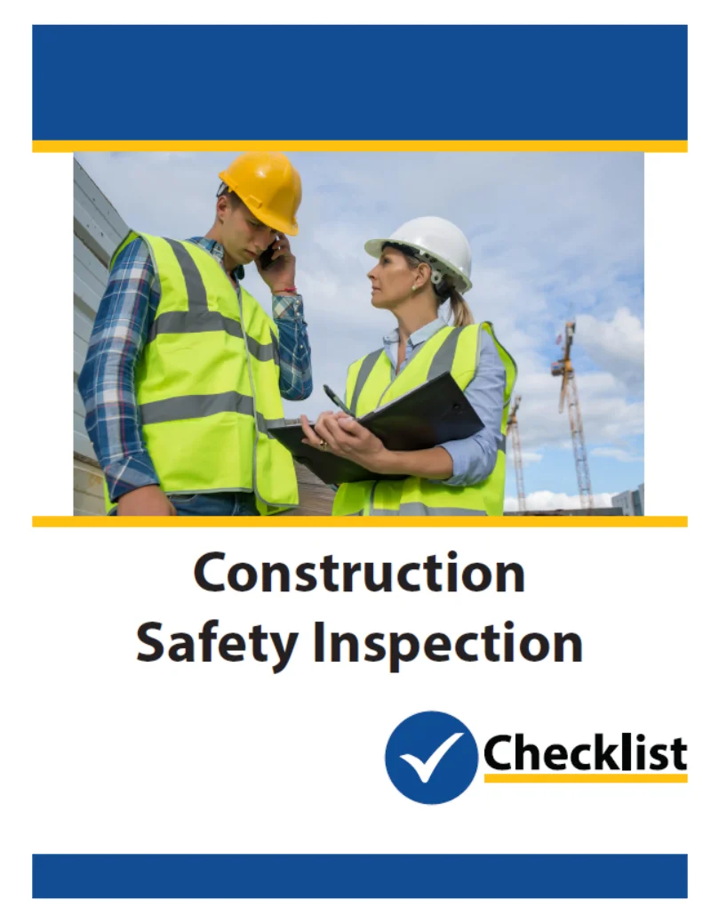 Construction Safety Inspection Checklist